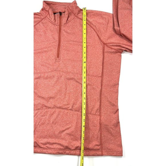 Oros Solarcore Half-Zip Insulated Jacket Mens XL Pullover Coral Orange - Picture 14 of 14